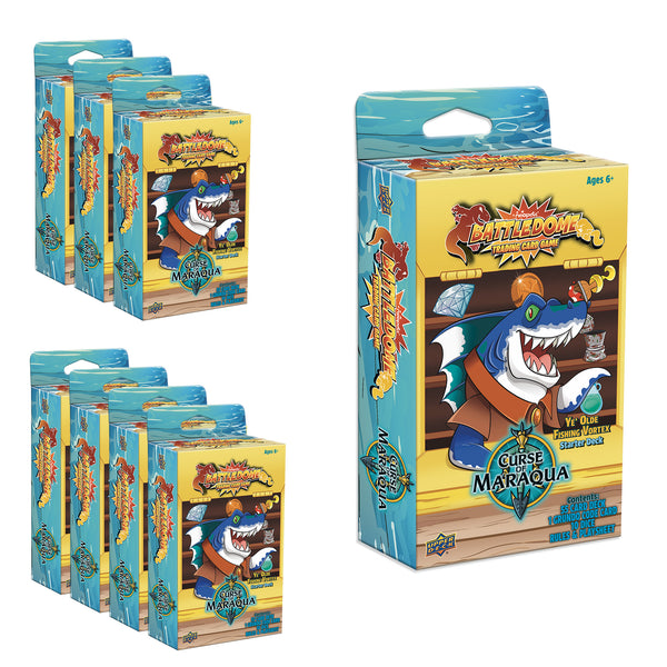 Neopets Battledome Curse of Maraqua Starter Decks 8 Pack
