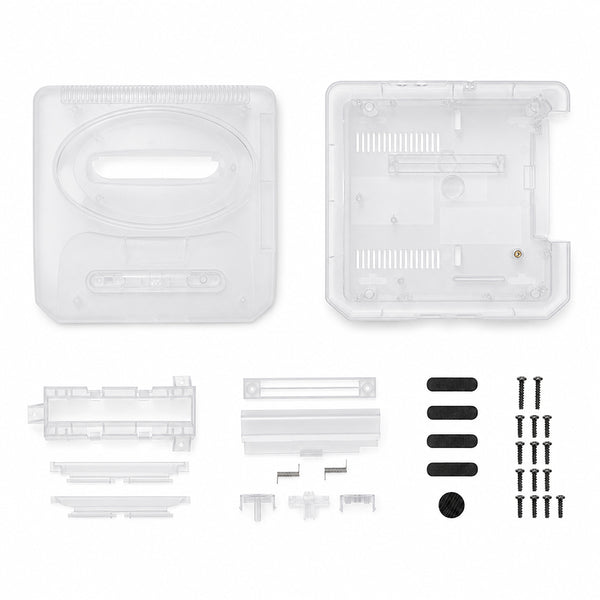 Replacement Console Shell - Clear White