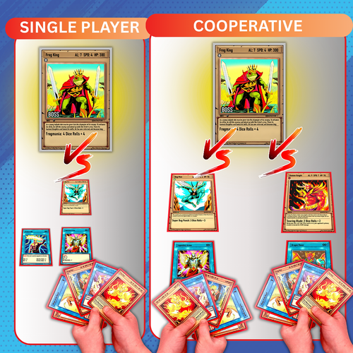 Ward Boss Battles: Frog King Deck Display Box 4 Pack