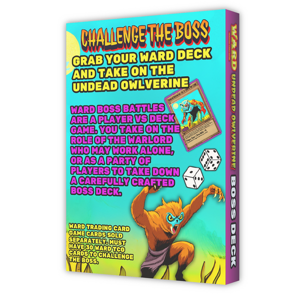 Ward Boss Battles: Owlverine Deck Display Box 4 Pack