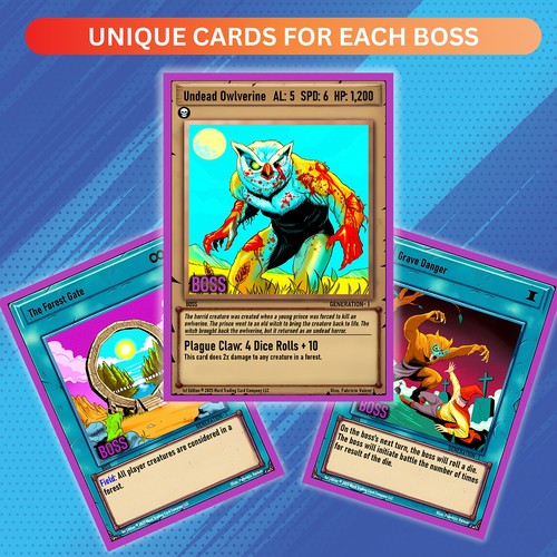 Ward Boss Battles: Owlverine Deck Display Box 4 Pack