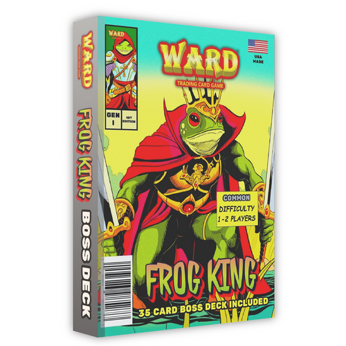 Ward Boss Battles: Frog King Deck Display Box 4 Pack