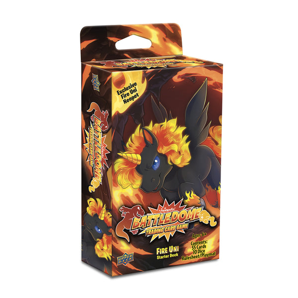 Neopets Battledome Fire Uni & Starry Acara Starter Deck Display Box 8 Pack