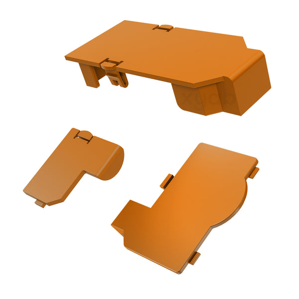 3 Piece Port Covers - Orange