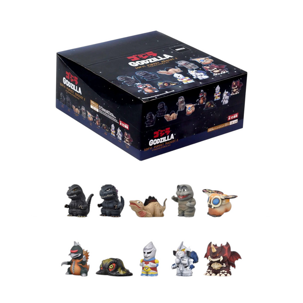 Godzilla Assortment Finger Puppet Series 2 Blind Boxes 10 Pack