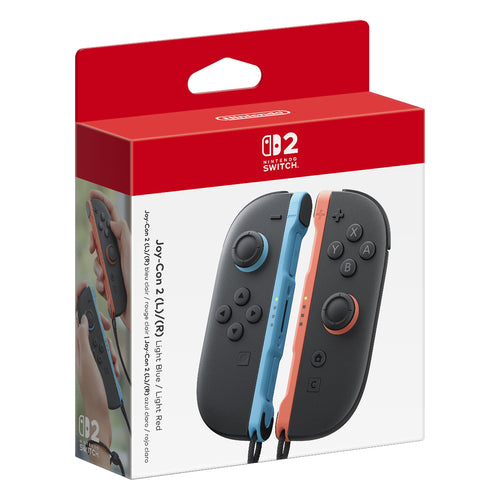Wireless Joy-Con 2 Controllers (L/R) Light Blue/Light Red