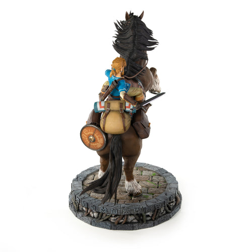 Breath of the Wild: Link On Horseback 22" Premium Resin Statue