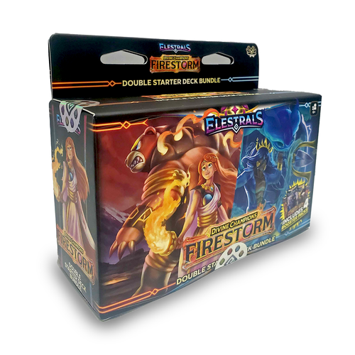 Elestrals Firestorm Hestia vs. Poseidon Double Starter Deck Bundle