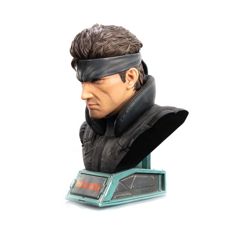Solid Snake Grand Scale Bust 12" Premium Resin Statue
