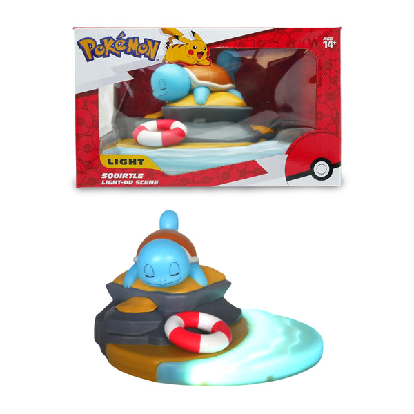 Sleeping Squirtle Light Up Scene