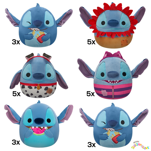 Stitch 8" Plush Assortment 24 Pack