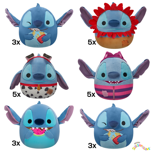 Stitch 8" Plush Assortment 24 Pack