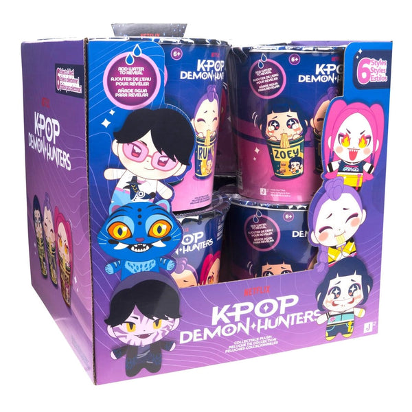 KPop Demon Hunters 4" Blind Mini Ramyeon Cups Assortment - 6 Pack