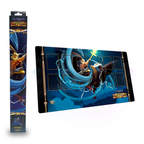 Elestrals Firestorm Zeus Playmat