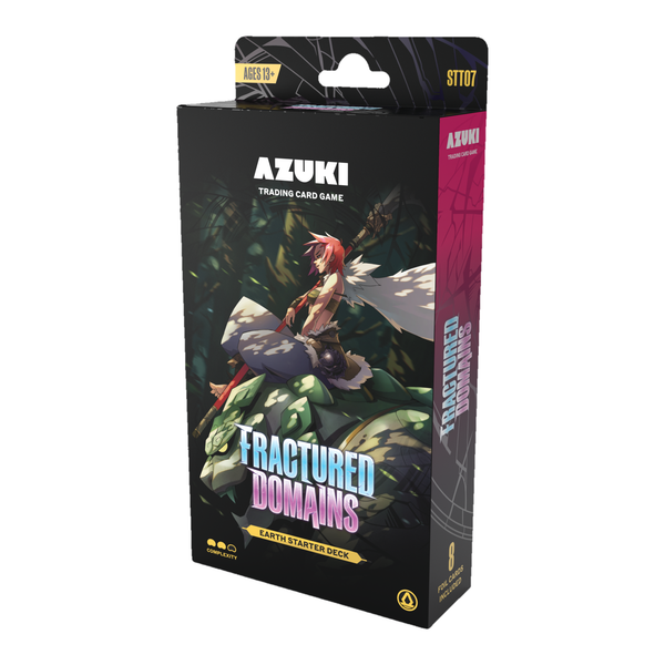 Azuki Set 2 Fractured Domains Assorted Starter Deck Display 8 Pack