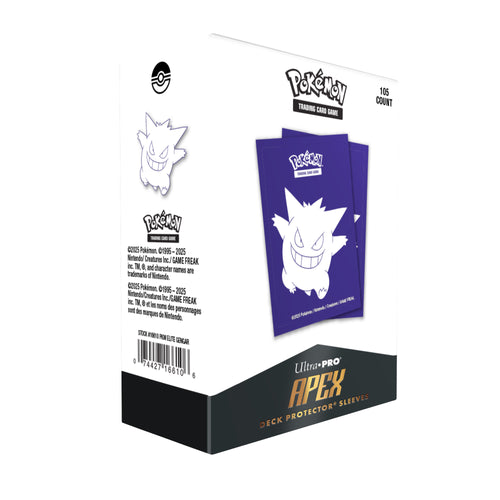 Apex Deck Protector Sleeves Elite Gengar  105 Pack