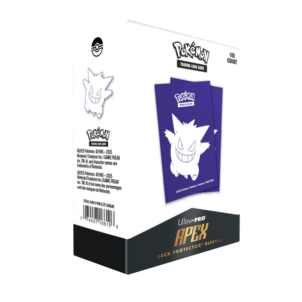 Apex Deck Protector Sleeves Elite Gengar  105 Pack