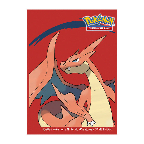 Deck Protector Sleeves Mega Charizard Y - 65 Pack