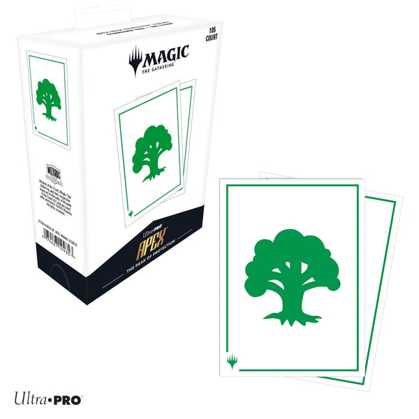 Apex Deck Protector Sleeves Forest - 105 pack