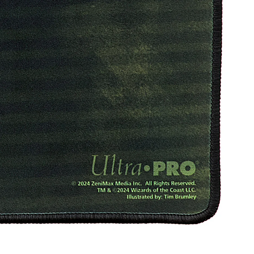 Standard Gaming Playmat Inventory Management Black Stitched