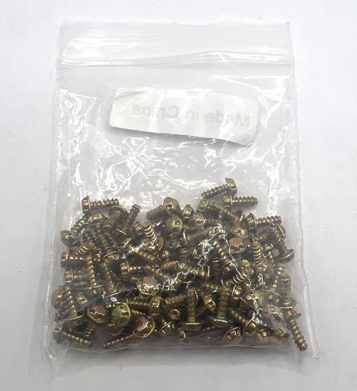 100 Pack 3.8mm Security Bit Screws