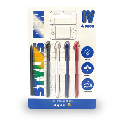 4 Pack Plastic Stylus