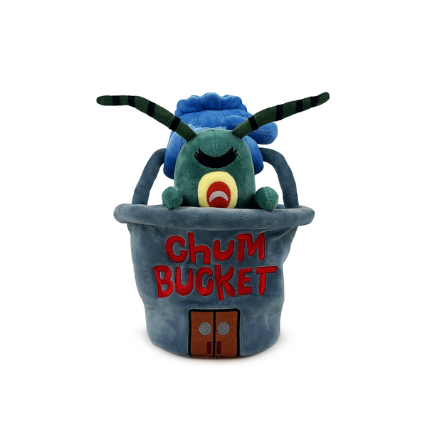 Plankton Chum Bucket 9" Plush