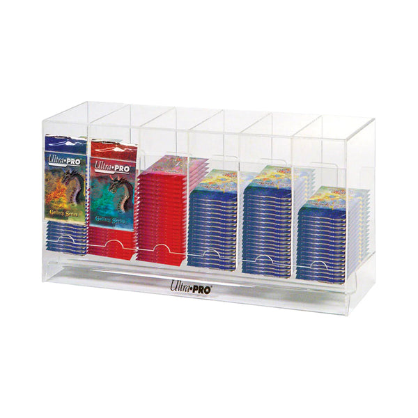 6 Slot Acrylic Card Pack Dispenser