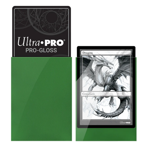 Standard Deck Protector Sleeves PRO Matte - Dark Green 50 Pack