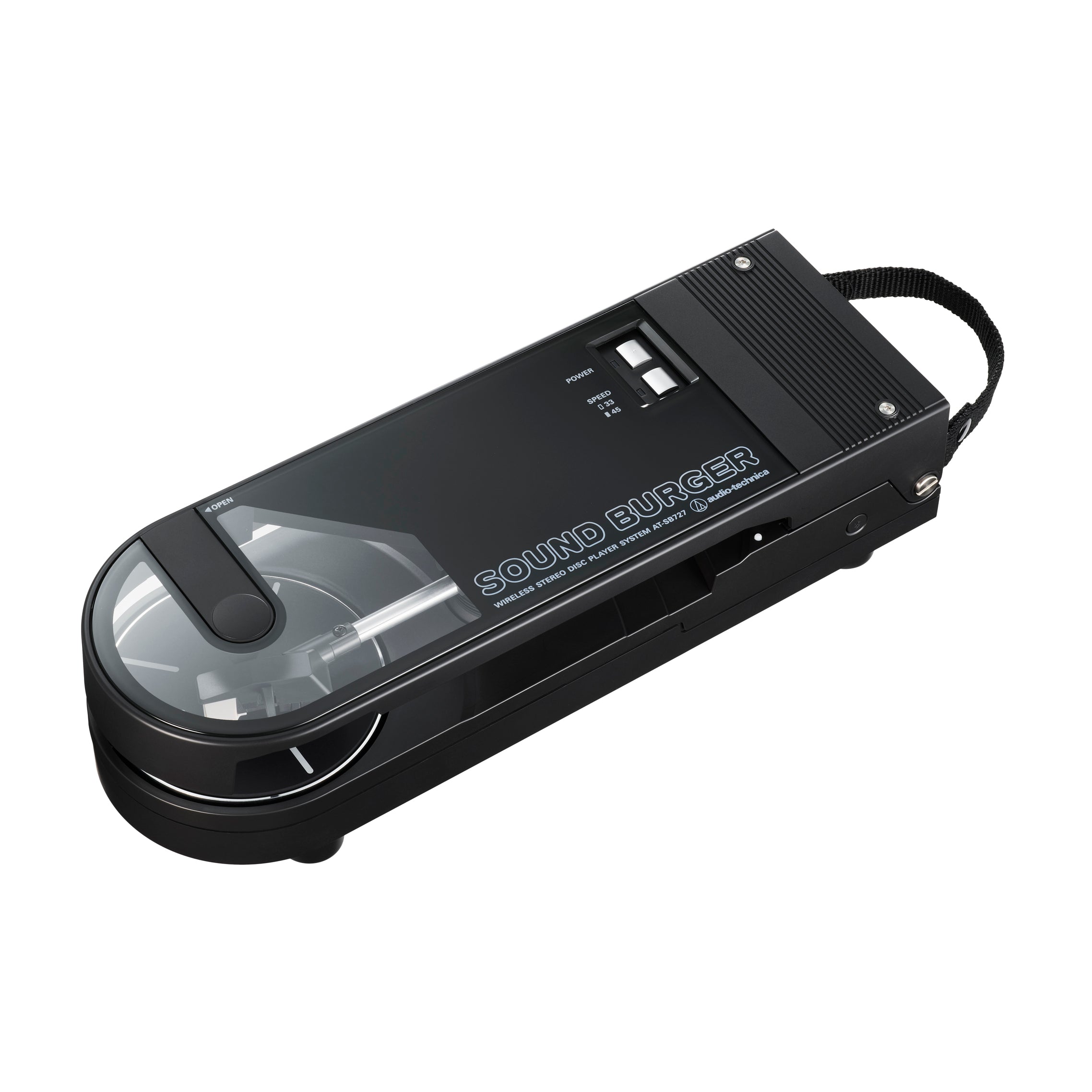 AT-SB727 Sound Burger - Portable Bluetooth Turntable by Audio