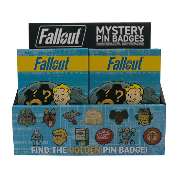Fallout Mystery Pin Badge Blind Boxes 12 Pack