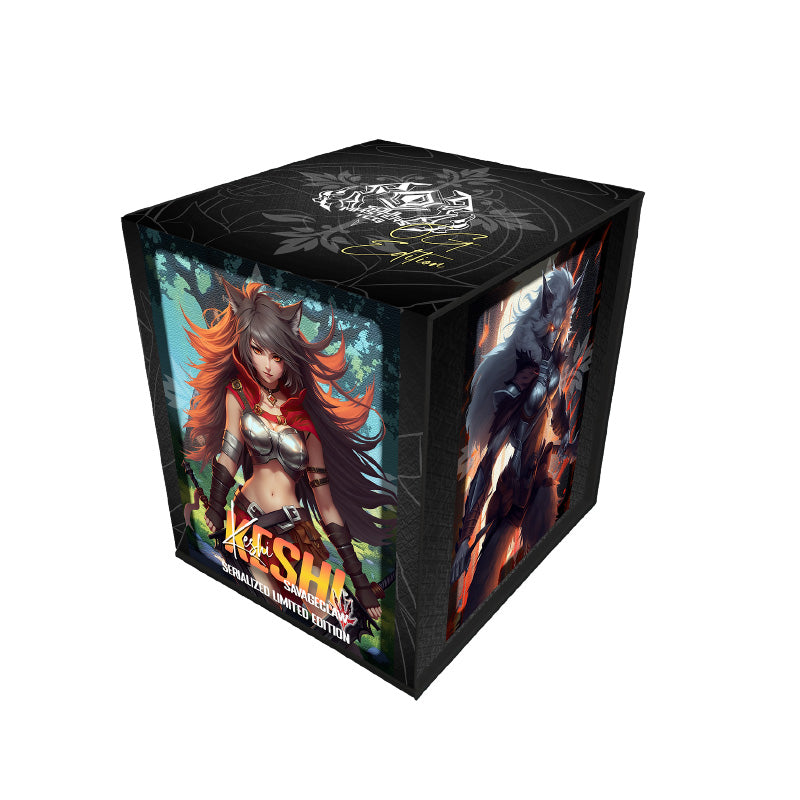 Keshi Savageclaw Serialized Commander Card Set – XYAB