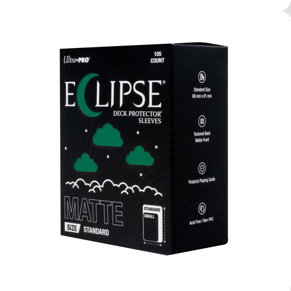 Eclipse Deck Protector Sleeves Matte Forest Green 105 Pack