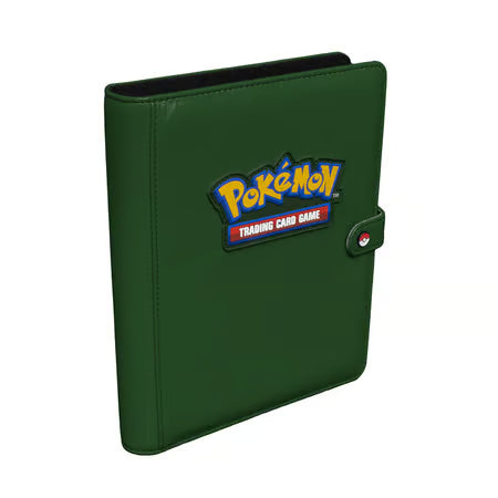 Premium Green 4-Pocket Snap Binder