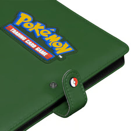 Premium Green 4-Pocket Snap Binder