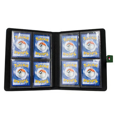 Premium Green 4-Pocket Snap Binder