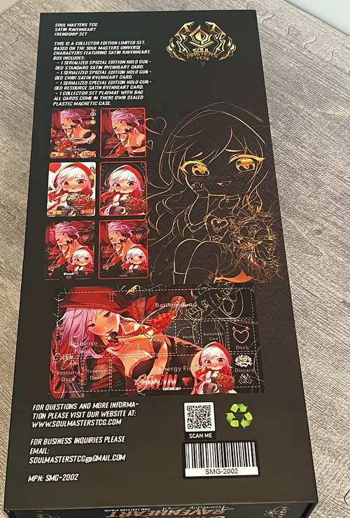 Satin Ravenheart Limited Edition Friendship Set