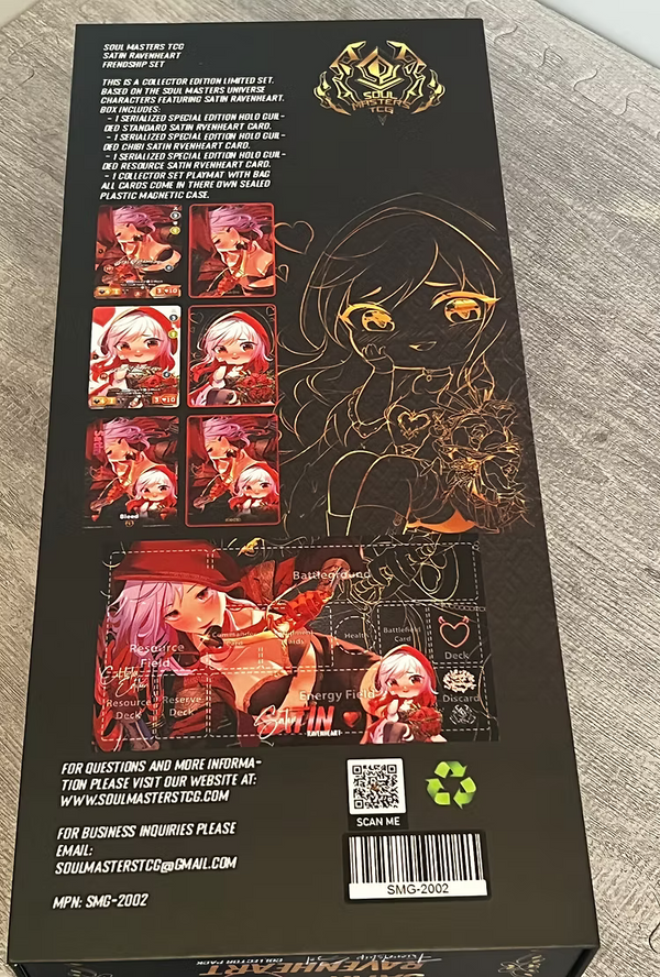 Satin Ravenheart Limited Edition Friendship Set