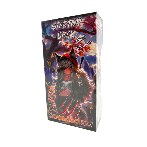 Keshi Savageclaw Chibi Starter Deck 1st Edition