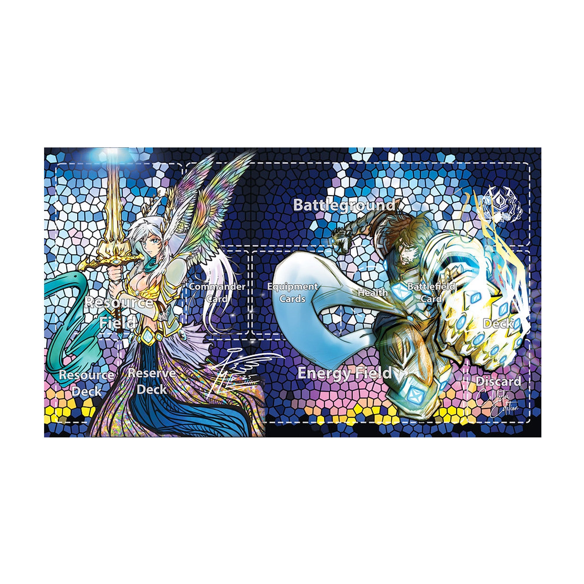 Art by Themagiaisot Limited Edition Gridded Playmat – XYAB