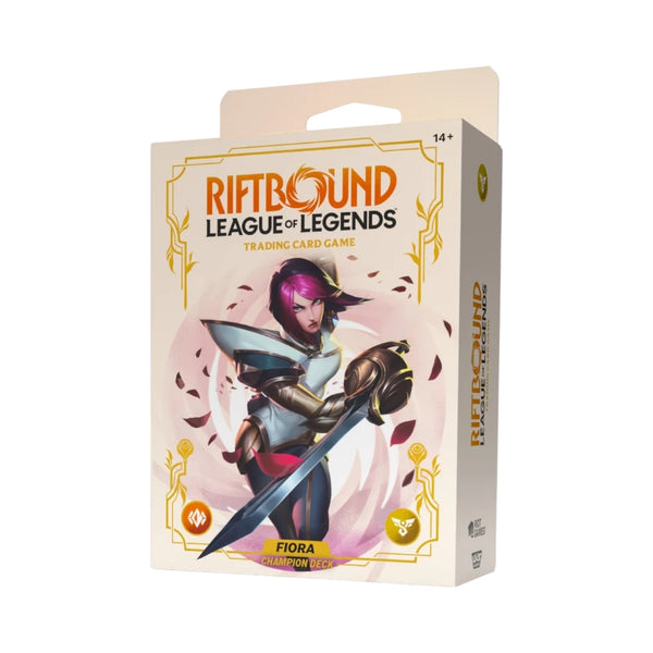 Riftbound Set 2 Spiritforged Fiora Starter Deck Bundle 4 Pack