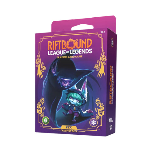 Riftbound Set 3 Unleashed Vex Starter Deck Bundle 4 Pack