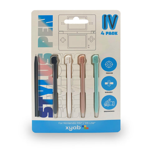 4 Pack Plastic Stylus