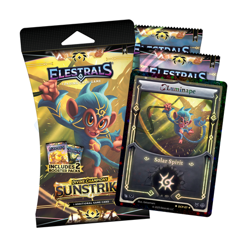 Elestrals Sunstrike Stellar Luminape Double Blister