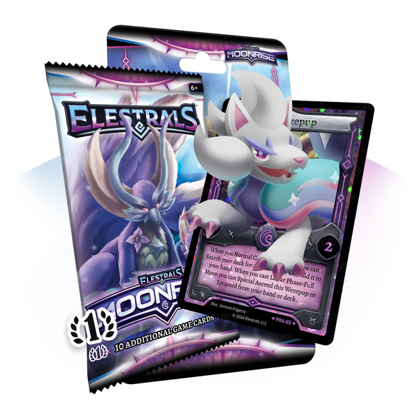 Elestrals Moonrise Stellar Werepup Blister Pack 10 Pack