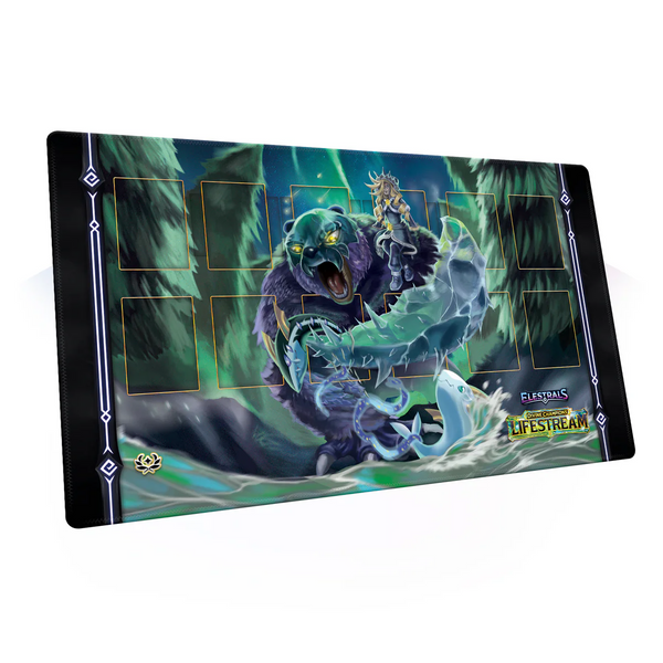 Elestrals Lifestream Glaciursa Champion of Khione Playmat