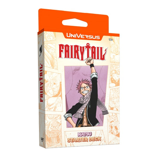 FAIRY TAIL All Fired Up! Natsu & Gray Assortment Starter Deck Display 8 Pack