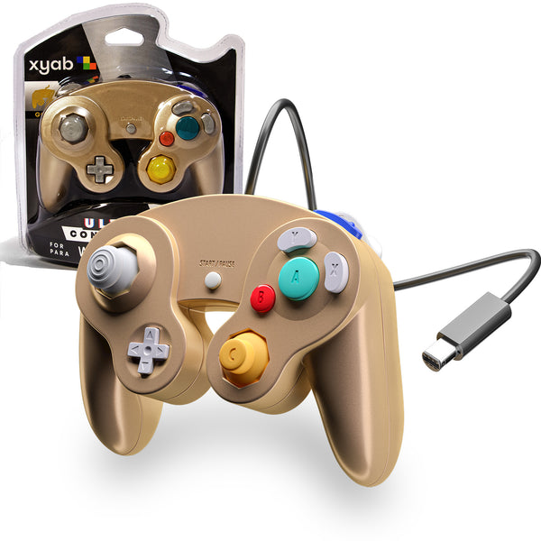 Wired Controller for Nintendo GameCube® - Gold – XYAB