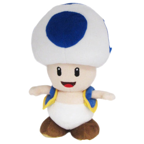 Blue Toad 8" Plush