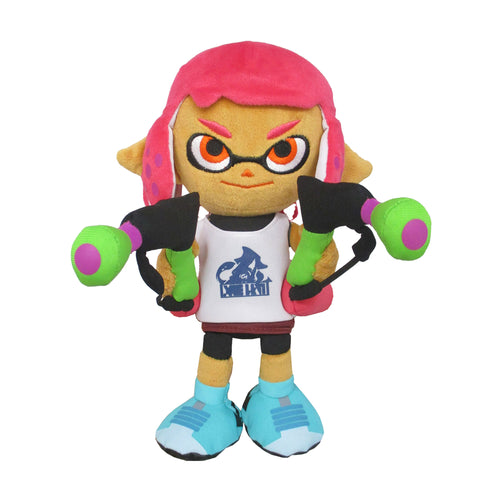 Inkling Girl Neon Pink 9" Plush